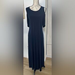 Catherines knit maxi dress, size 1X